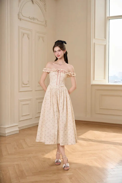 BEL ANGE Sharmaine Midi Dress