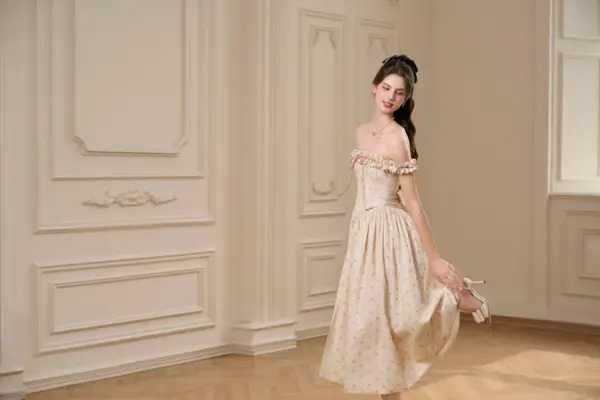 BEL ANGE Sharmaine Midi Dress