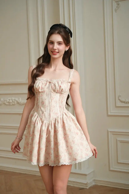 BEL ANGE Oralie Mini Dress (Orange)