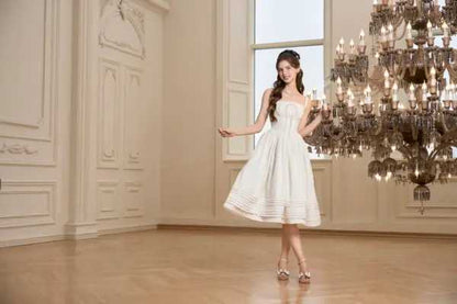 BEL ANGE Eudora Midi Dress (White)