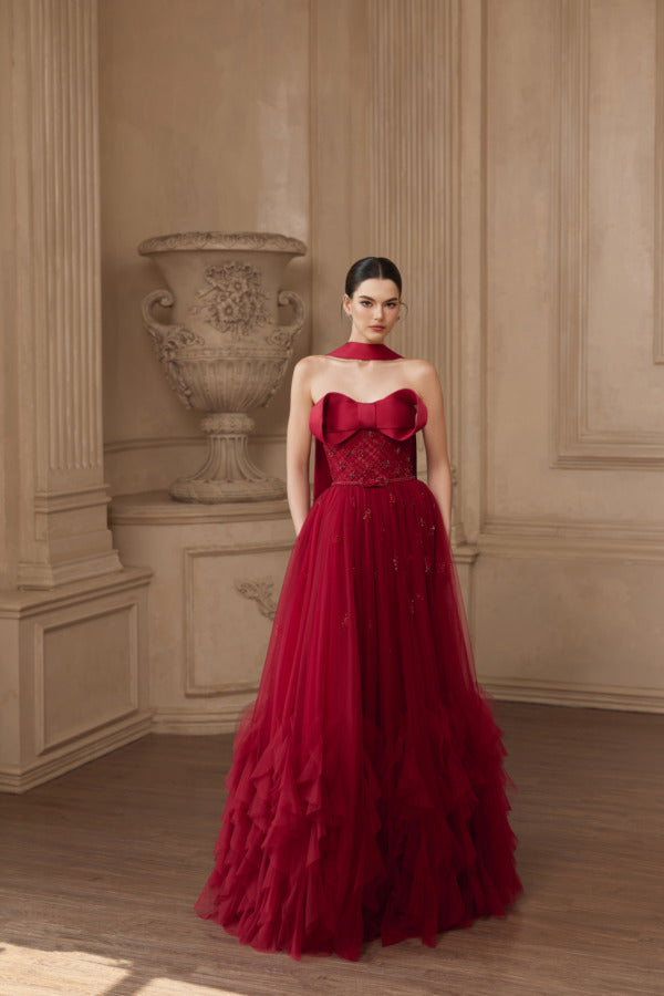 Josephine Scarlet Dress