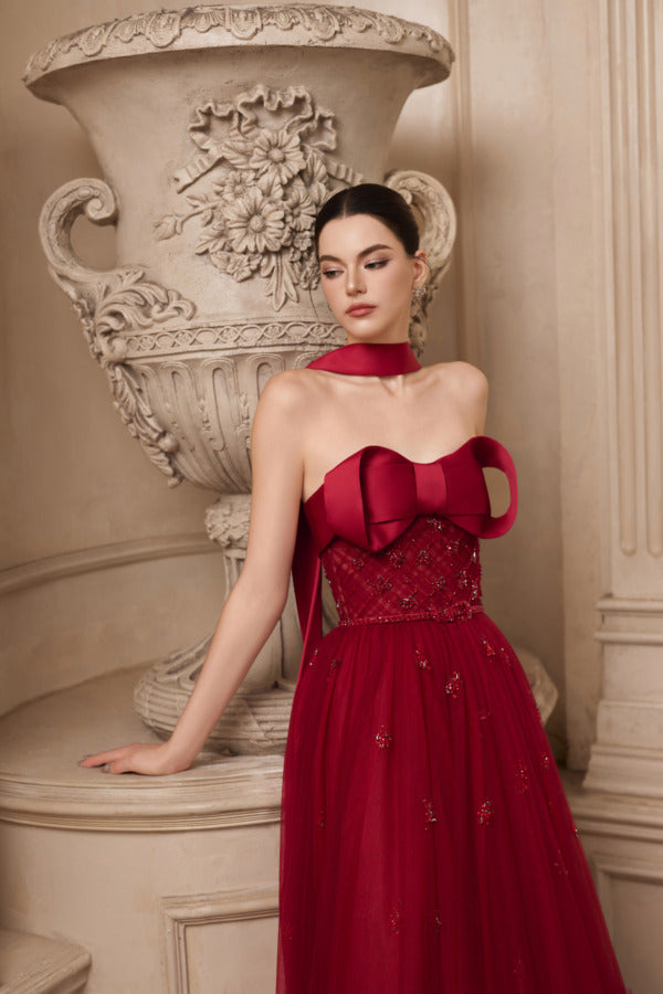 Josephine Scarlet Dress