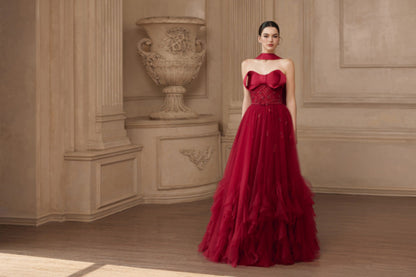 Josephine Scarlet Dress