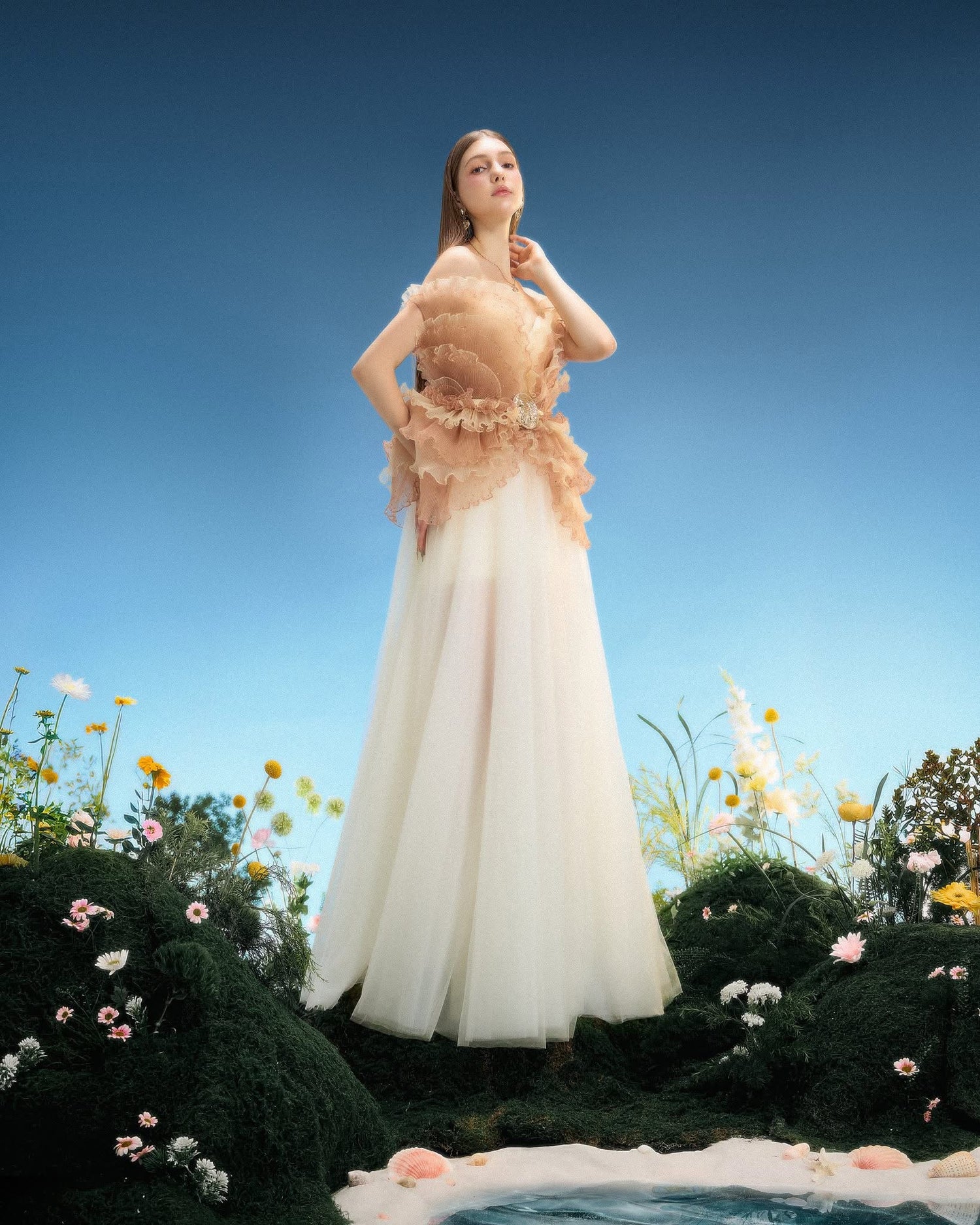 LINH PHUNG Sable Dress