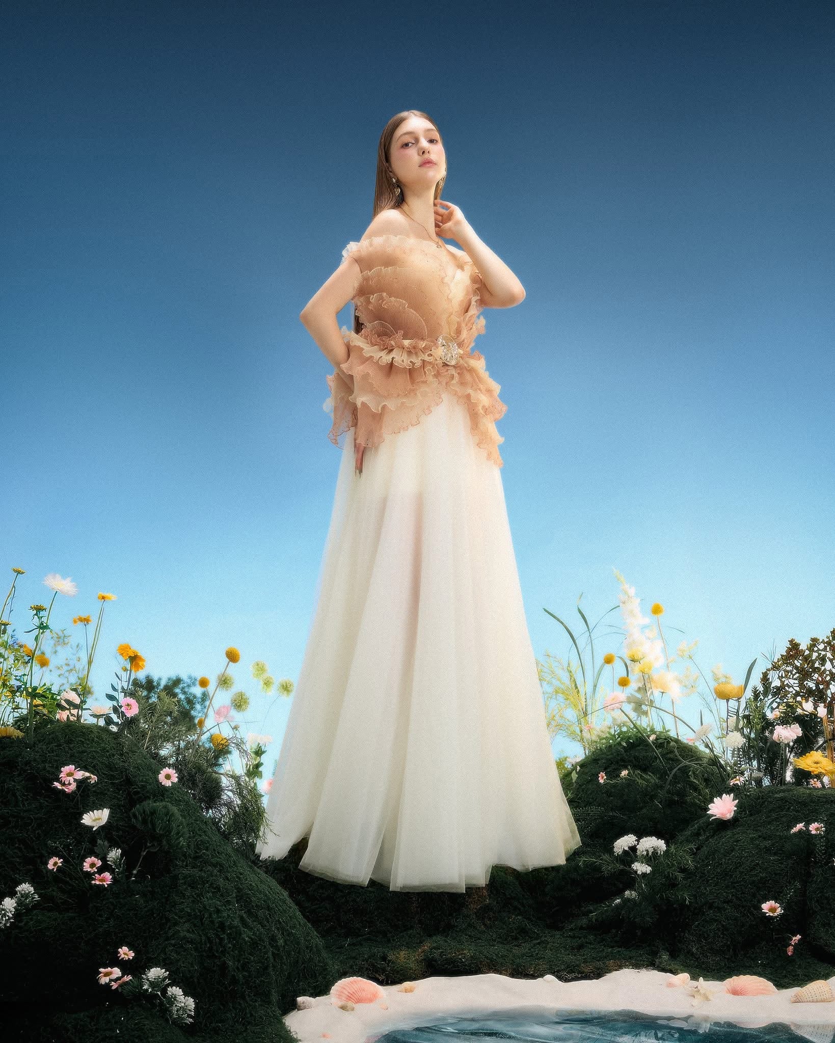 LINH PHUNG Sable Dress