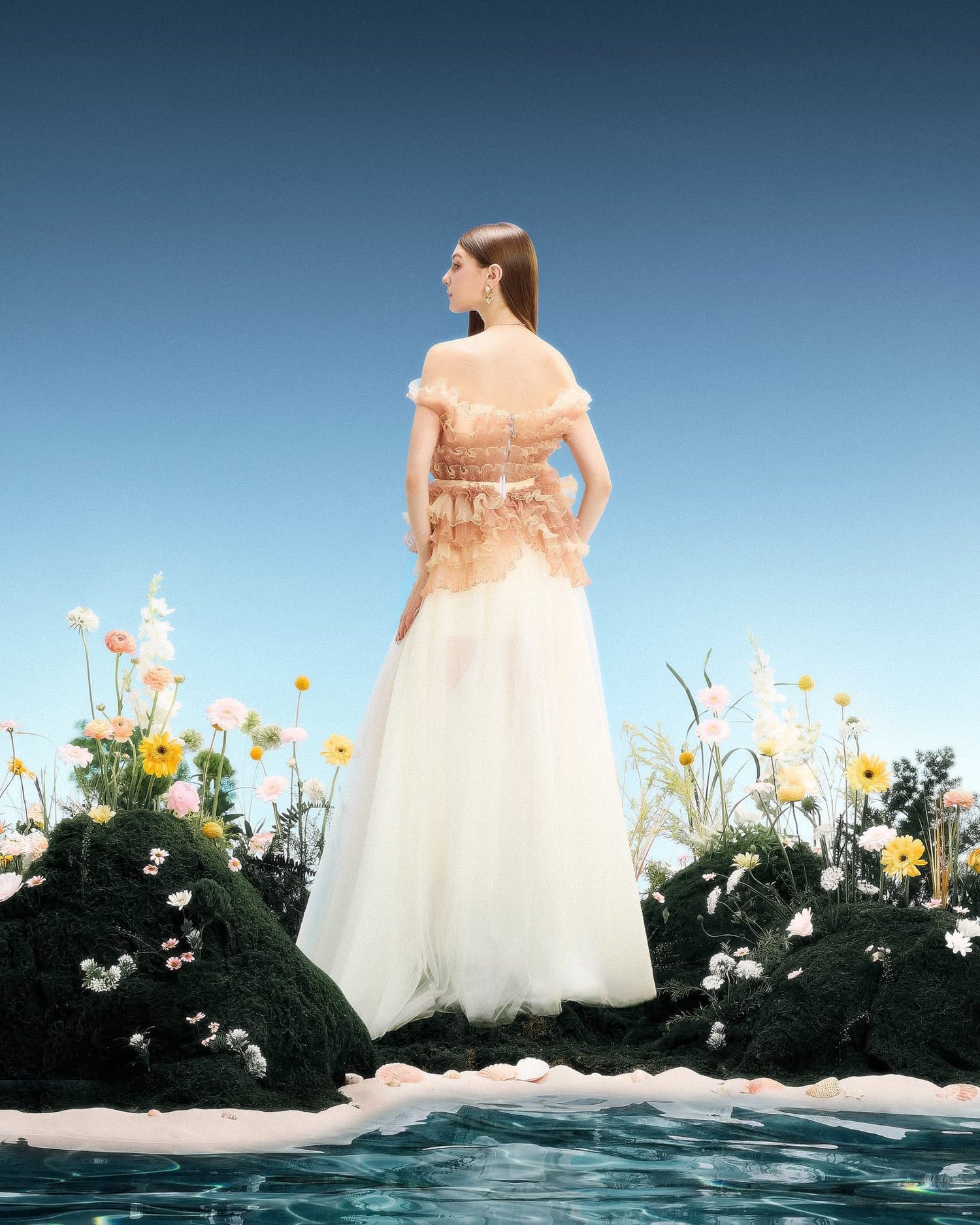 LINH PHUNG Sable Dress