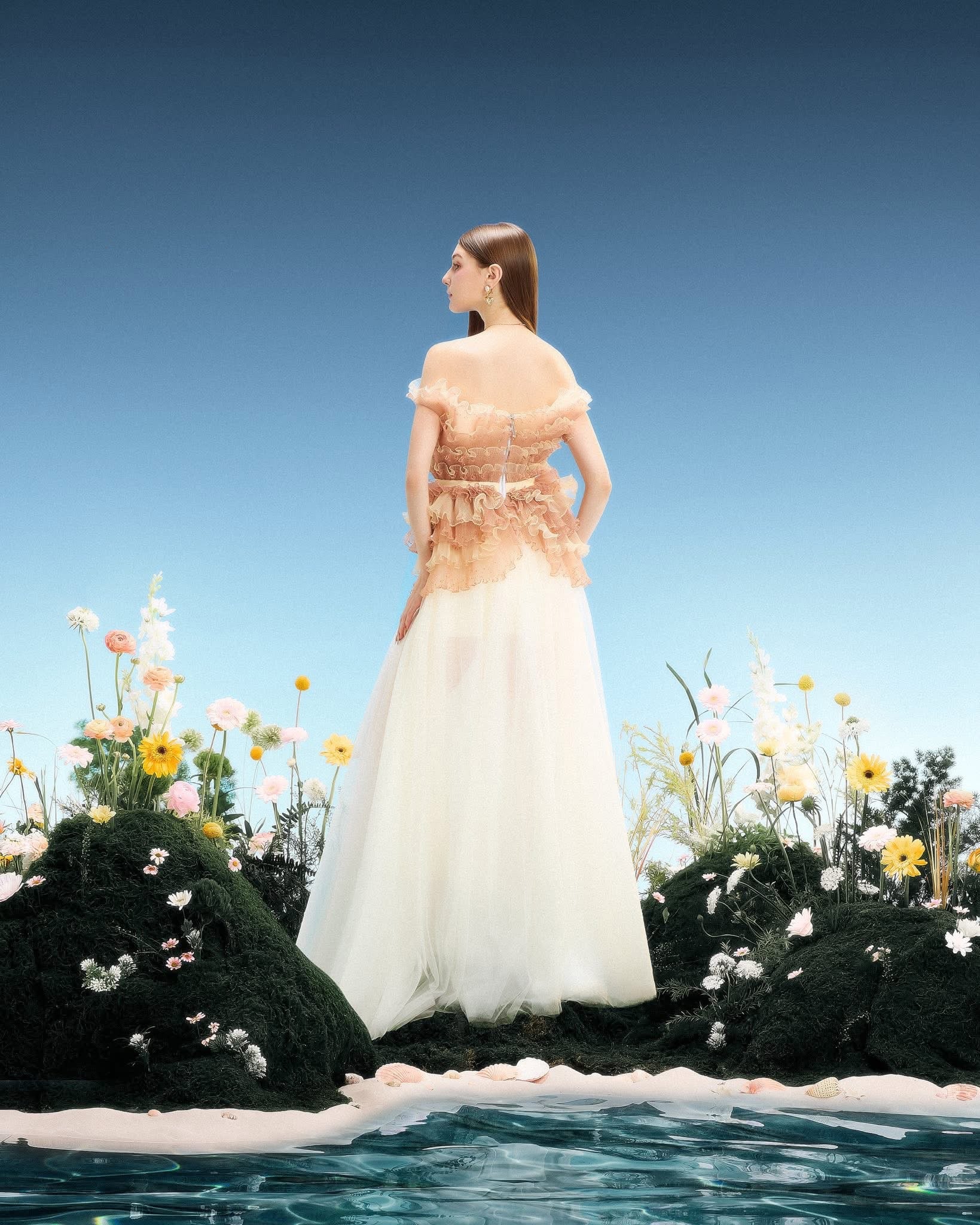LINH PHUNG Sable Dress