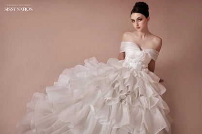 Sissy White Think Of Me Maxi Dress