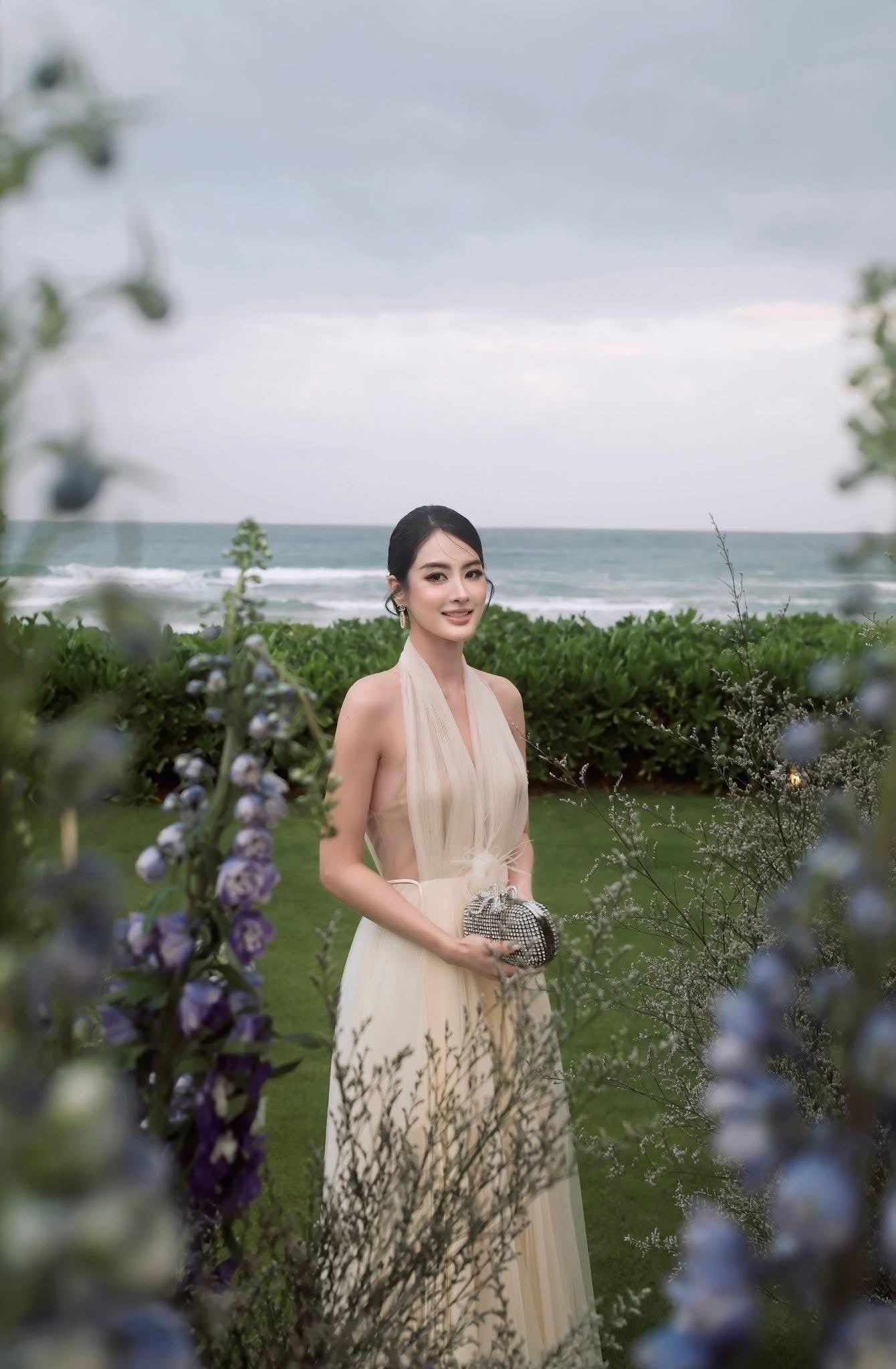 XY Bymyxy Soft cream dress
