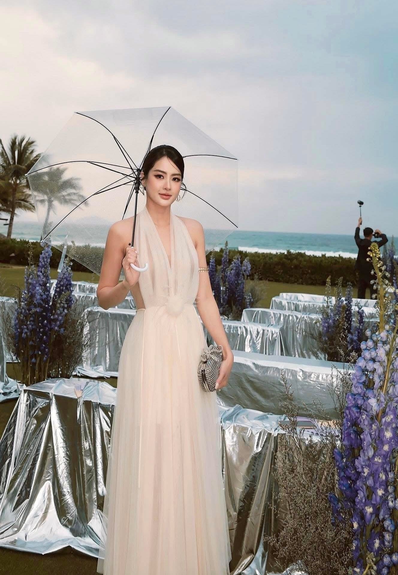 XY Bymyxy Soft cream dress