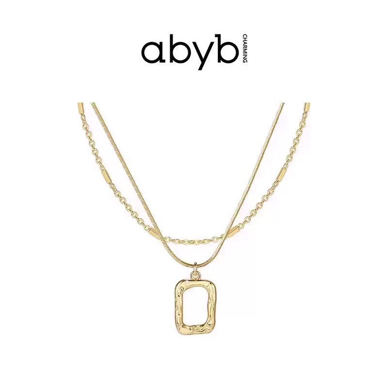ABYB CHARMING Frame of Art Necklace