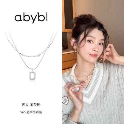 ABYB CHARMING Frame of Art Necklace