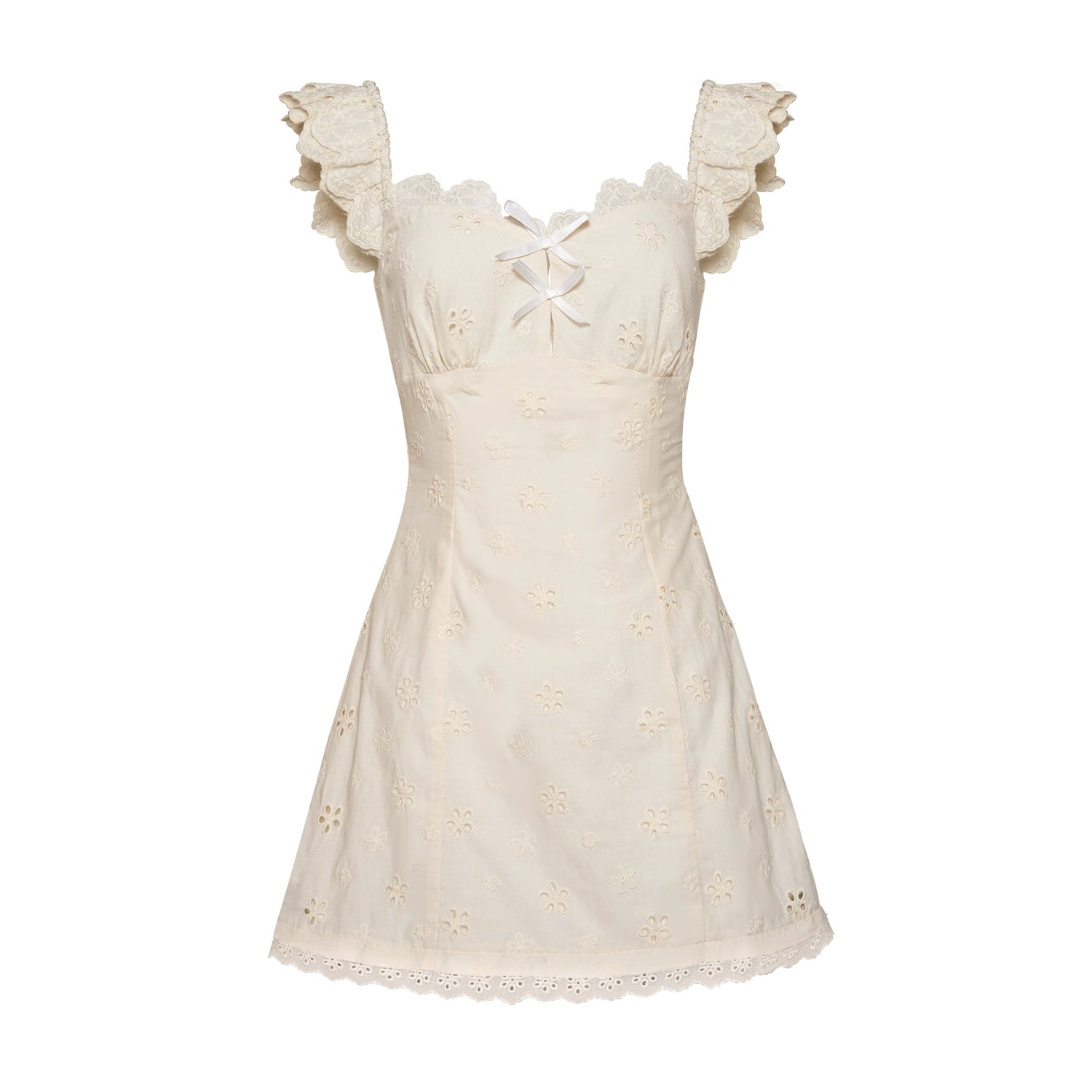 Kroche Embroidered lace dress
