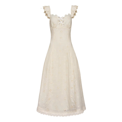 Kroche Embroidered lace dress