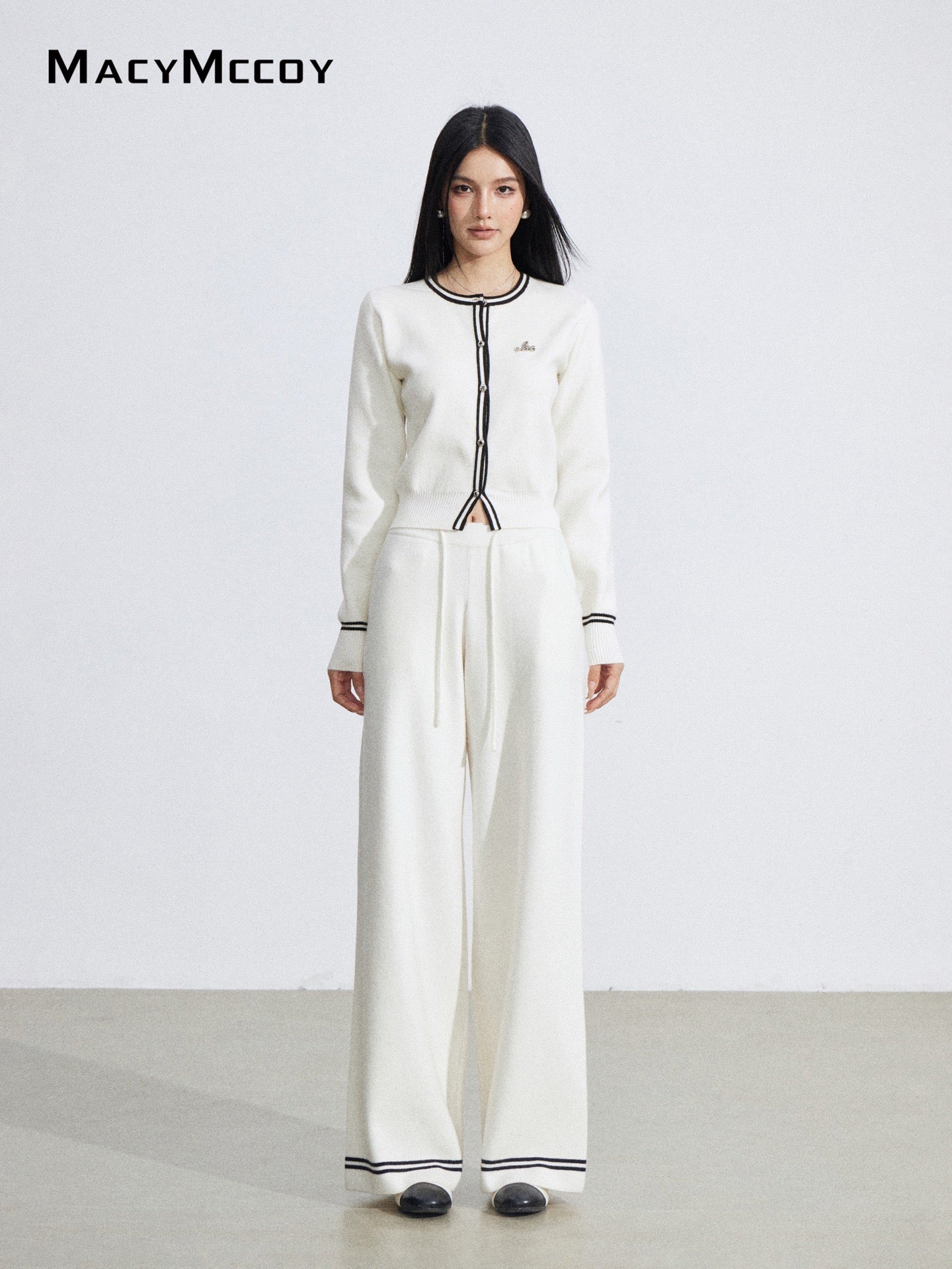 MacyMccoy MMC2026026 Chanel-style knit set