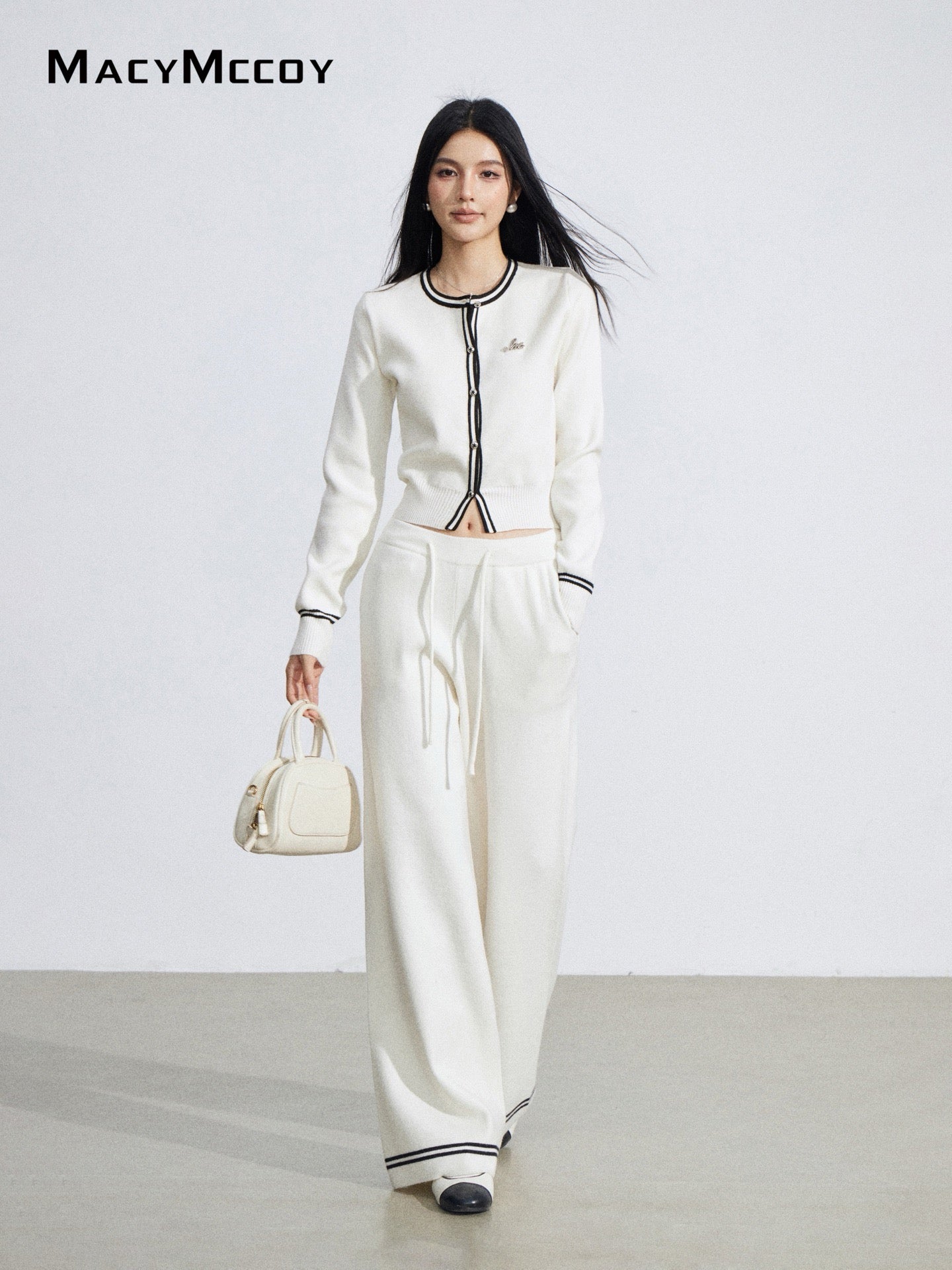 MacyMccoy MMC2026026 Chanel-style knit set