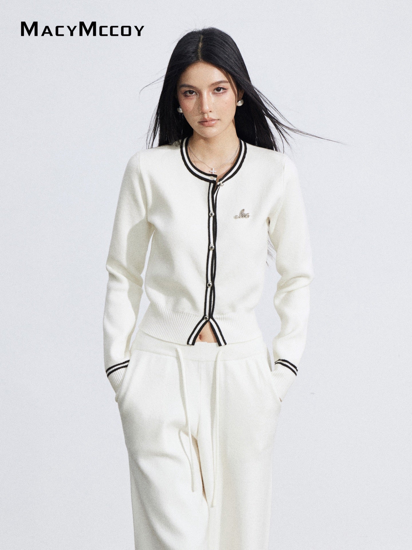 MacyMccoy MMC2026026 Chanel-style knit set