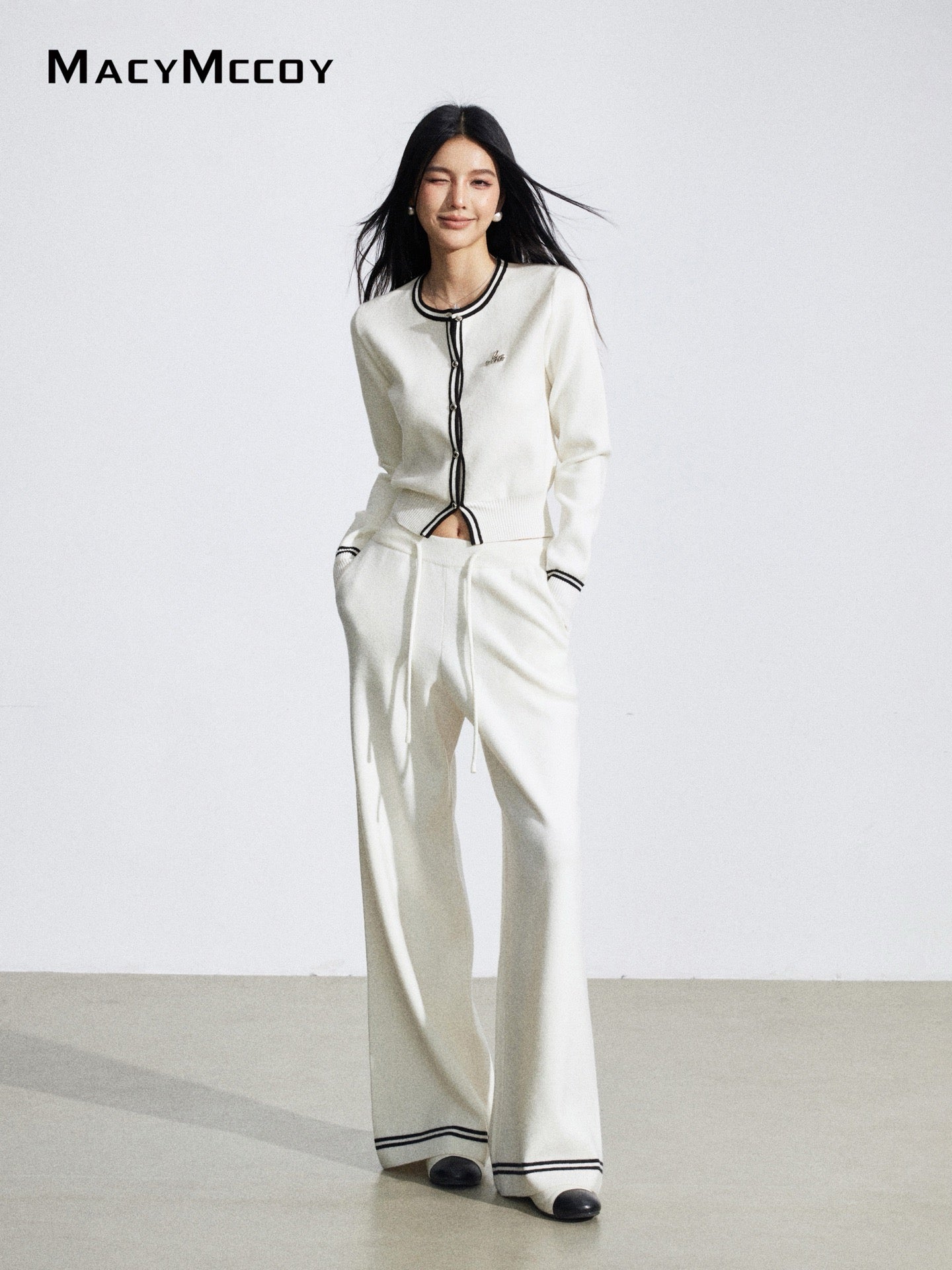 MacyMccoy MMC2026026 Chanel-style knit set