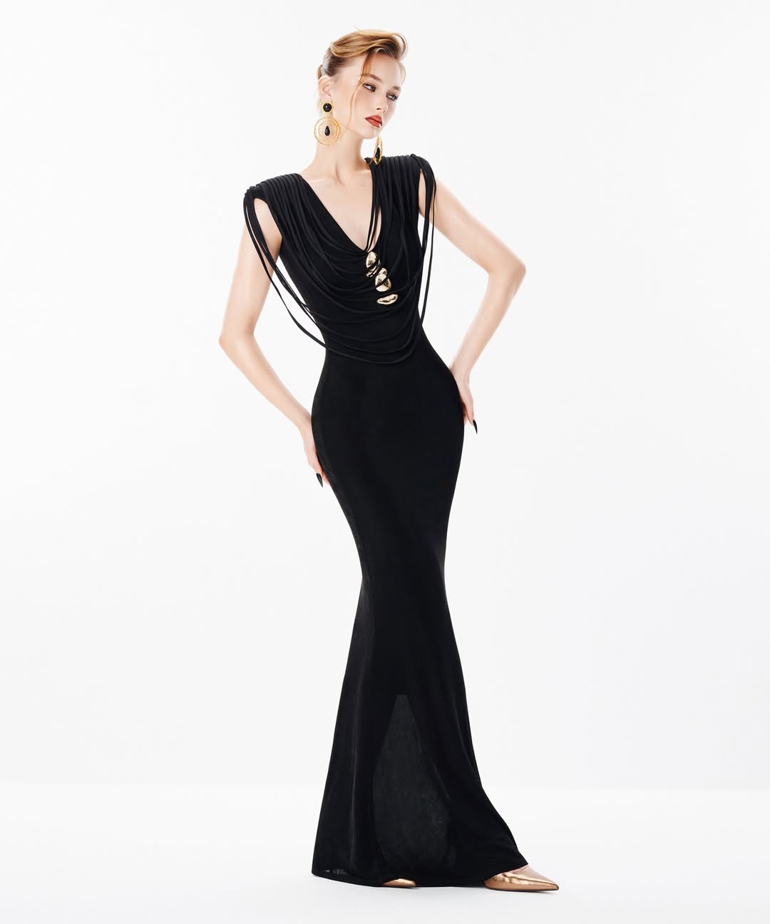 Glam Doll Margot Dress (Black)