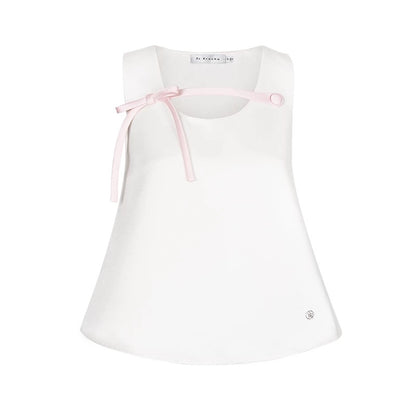Kroche 3D bow satin dress