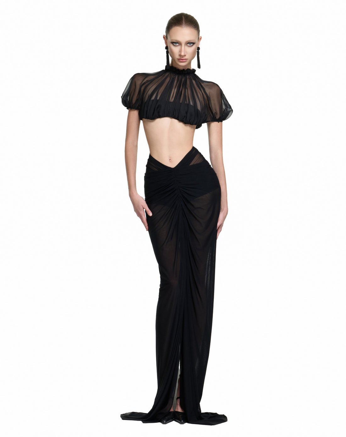 FFSD SHADE TOP &amp; Shadow Skirt  Set