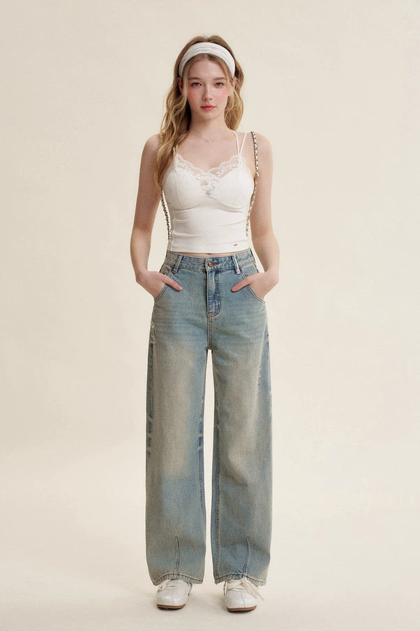 Kroche Lace slim fit camisole