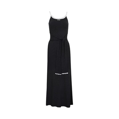 Kroche Fake two-piece knitted camisole dress