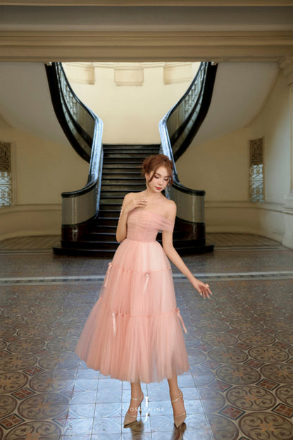 Josephine BOWTIE DRESS (2COLOR)