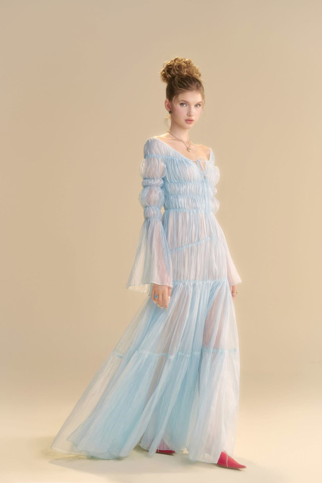 LINH PHUNG AQUARELLE MINI DRESS