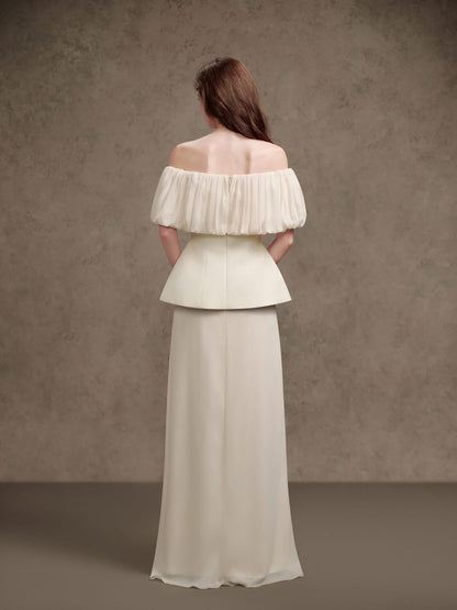 Delicate SUNI TOP &amp; SUNI SKIRT