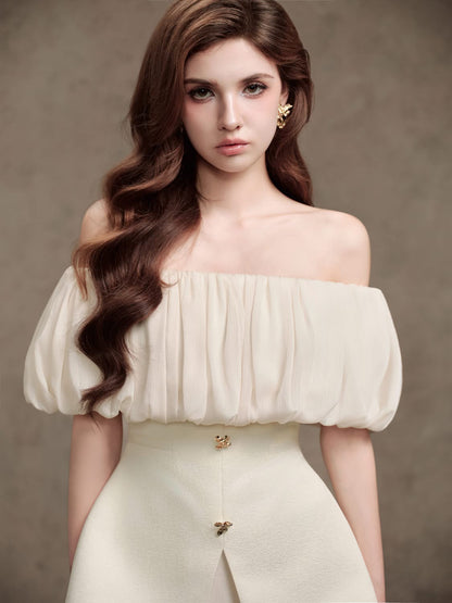 Delicate SUNI TOP &amp; SUNI SKIRT