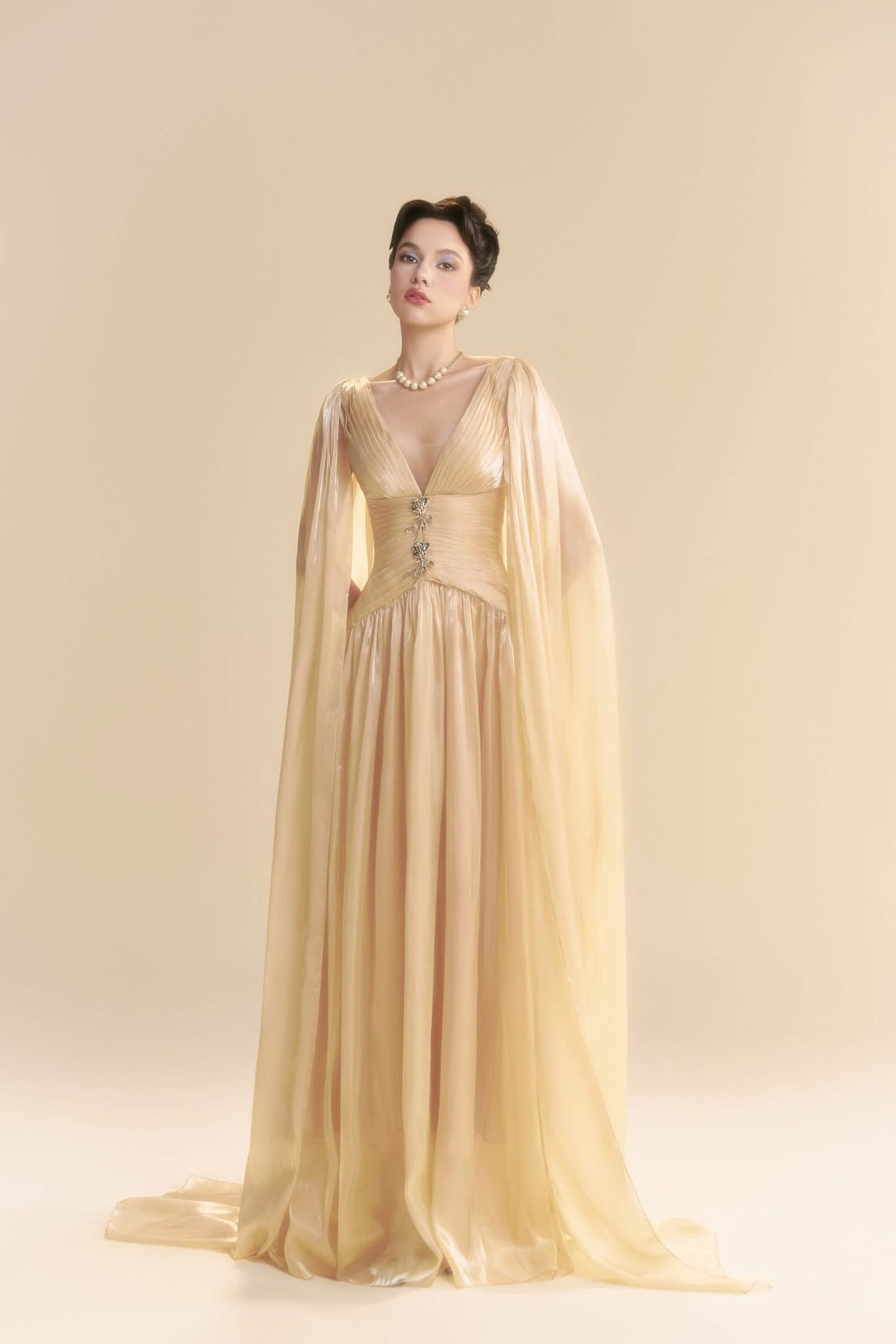 LINH PHUNG LUSTRE DRESS