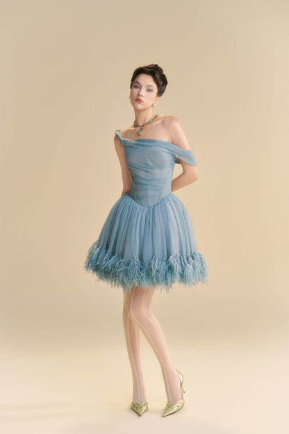 LINH PHUNG NUVIELLE MINI DRESS
