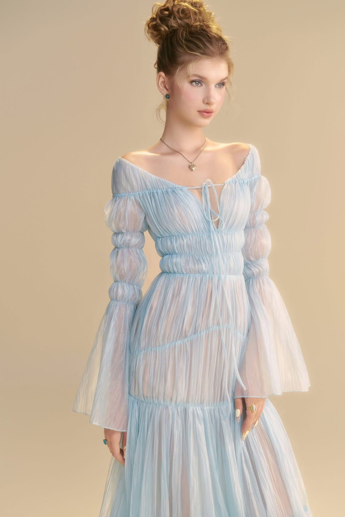 LINH PHUNG AQUARELLE MINI DRESS