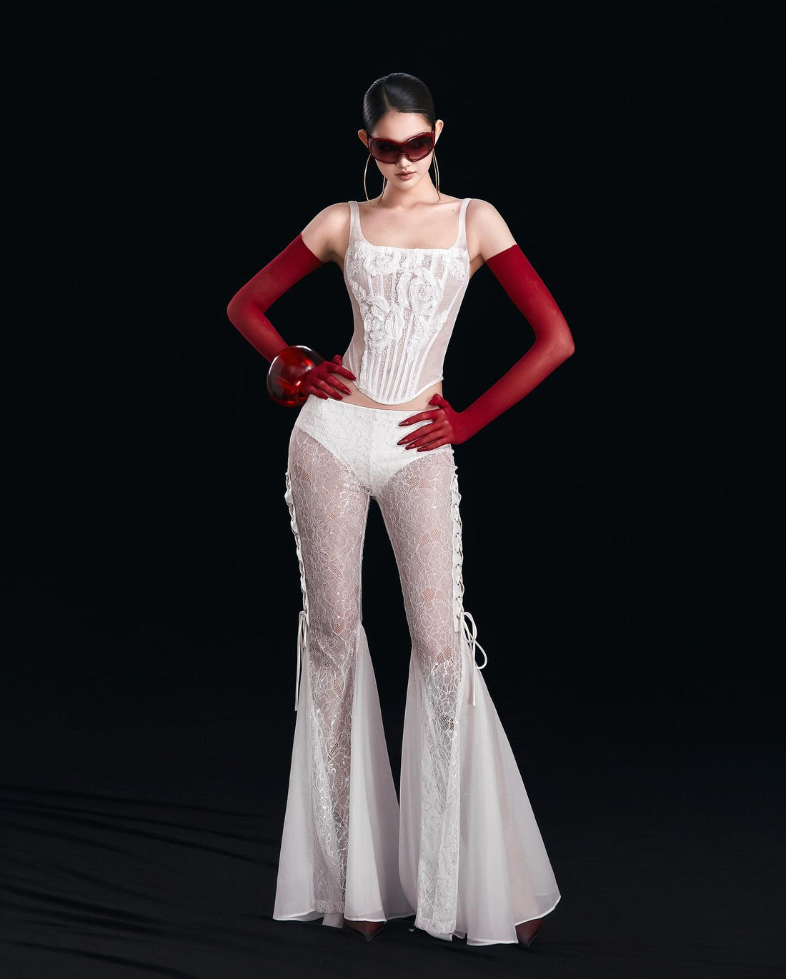 MAEL FEMME NELYA TOP &amp; NELYS PANTS