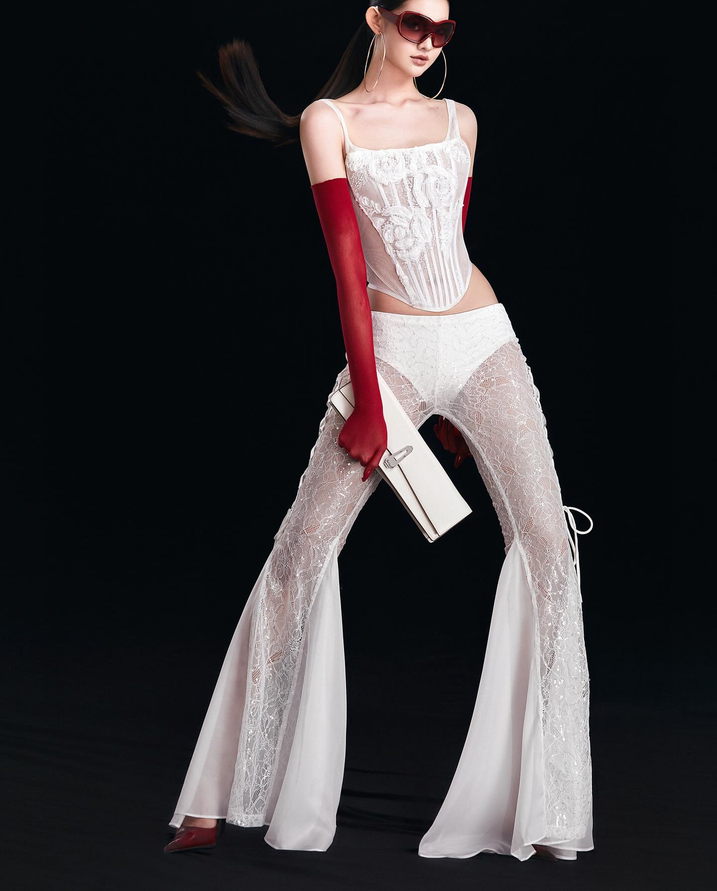 MAEL FEMME NELYA TOP &amp; NELYS PANTS
