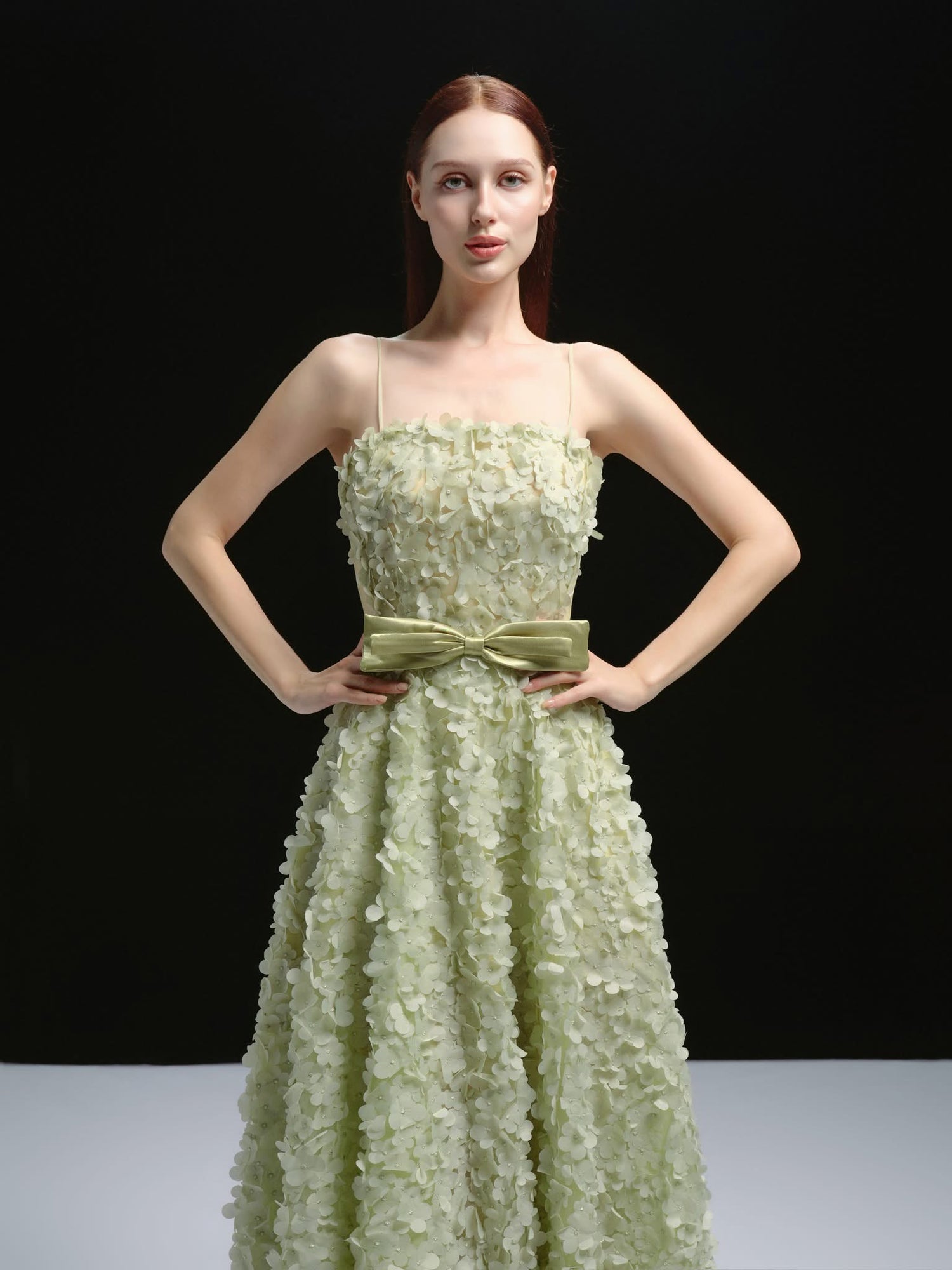 XY Bymyxy Mint Green Long Dress