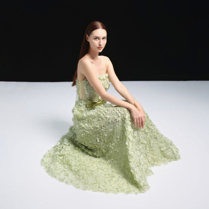 XY Bymyxy Mint Green Long Dress