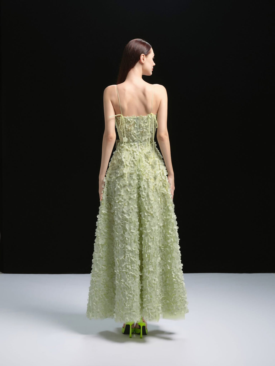 XY Bymyxy Mint Green Long Dress