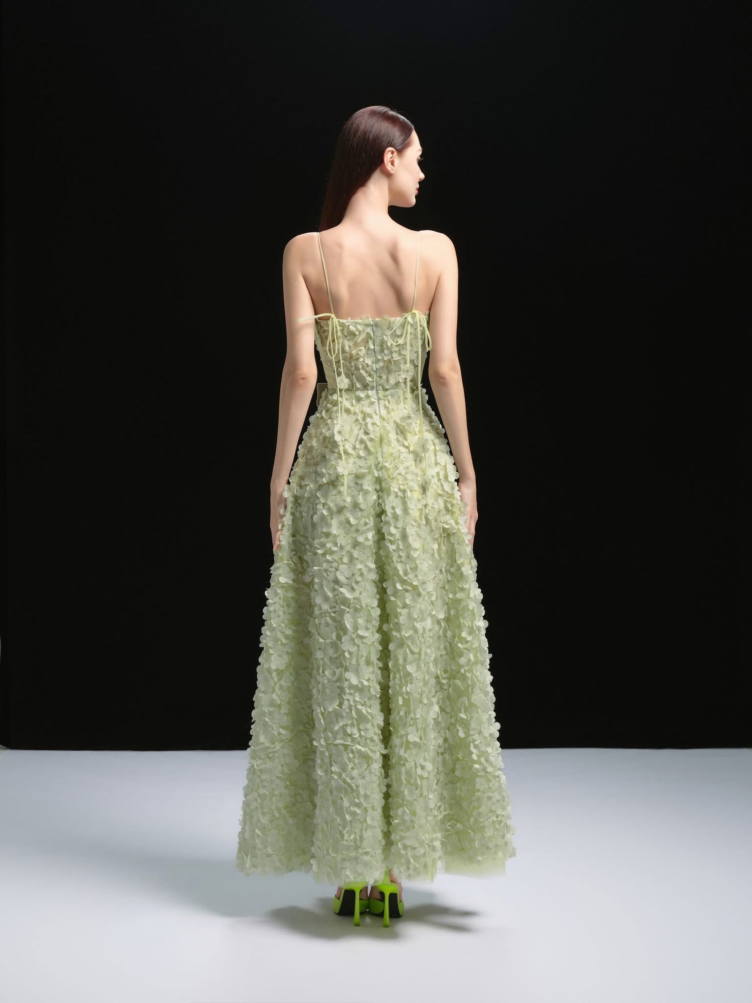 XY Bymyxy Mint Green Long Dress