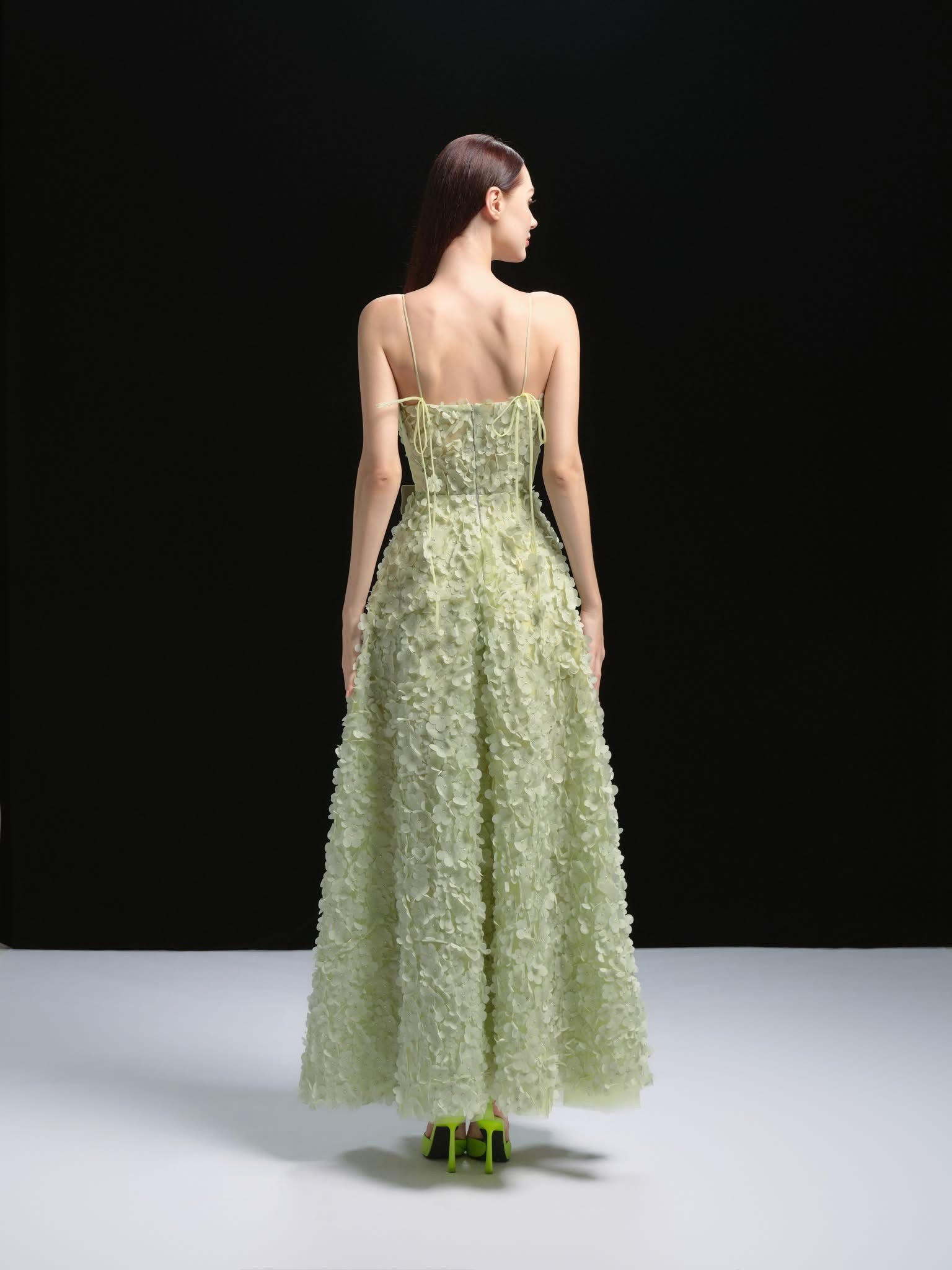 XY Bymyxy Mint Green Long Dress