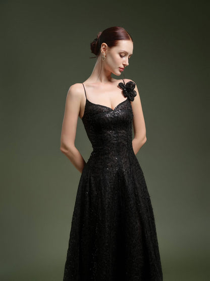 XY Bymyxy Black Swan Midi Dress
