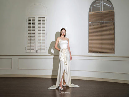 XY Bymyxy Set white rose bling fall dress
