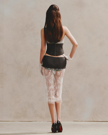 Ibiboss GRE CORSET &amp; GRE LACE SKIRT