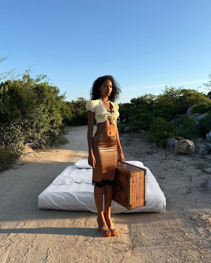 Huelley Huelley Marta Top &amp; Marta Bra &amp; Marta Skirt