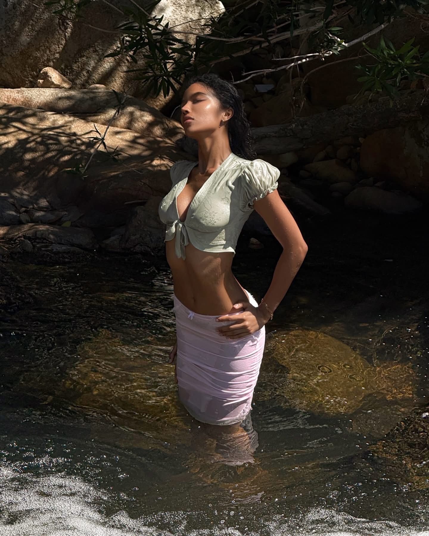 Huelley Huelley Marta Top &amp; Bowwy Skirt