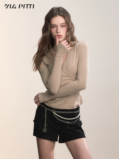 VIA PITTI VIADP692 Retro two in one detachable skirt
