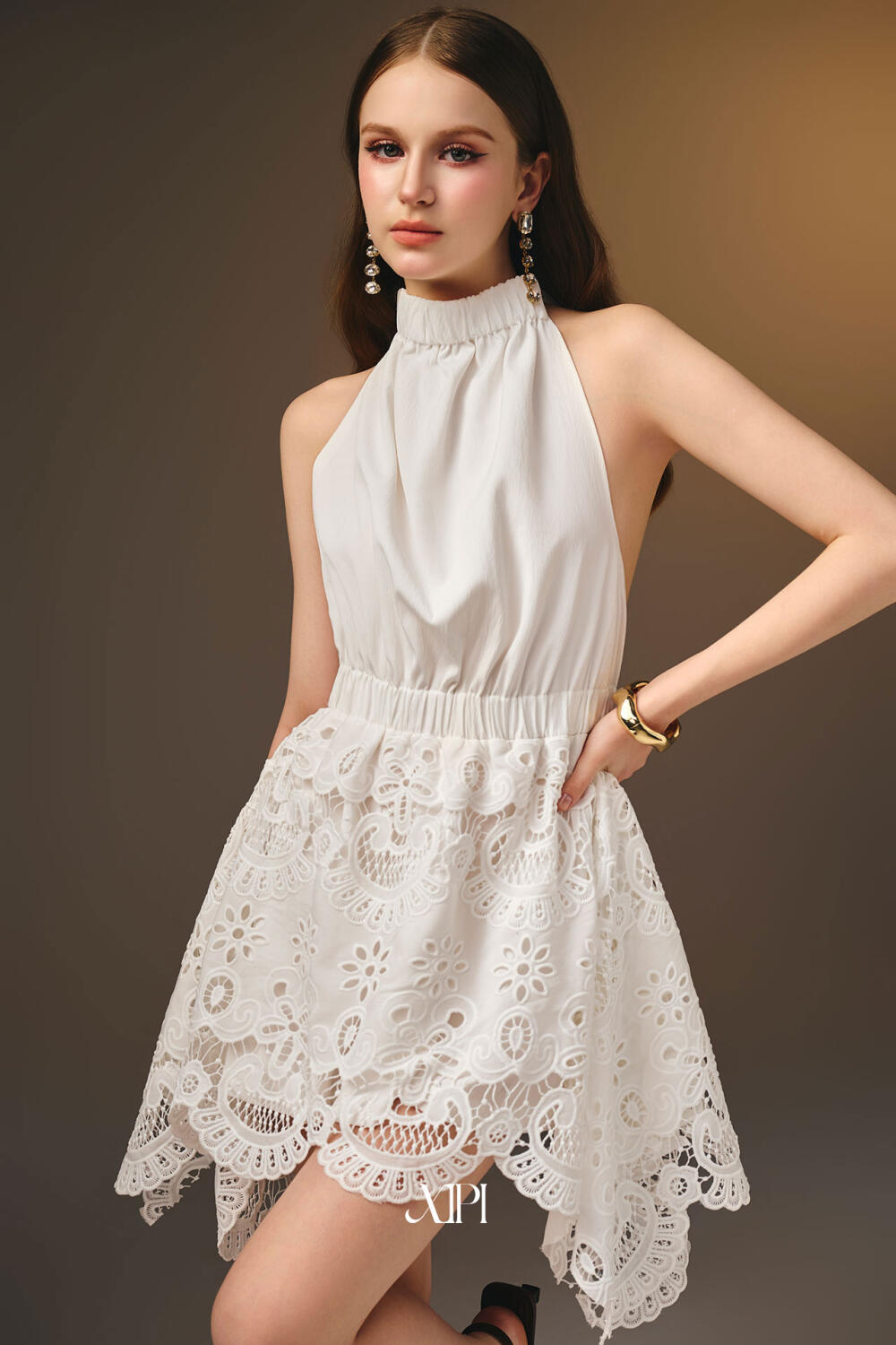 XIPI Shelia White Dress