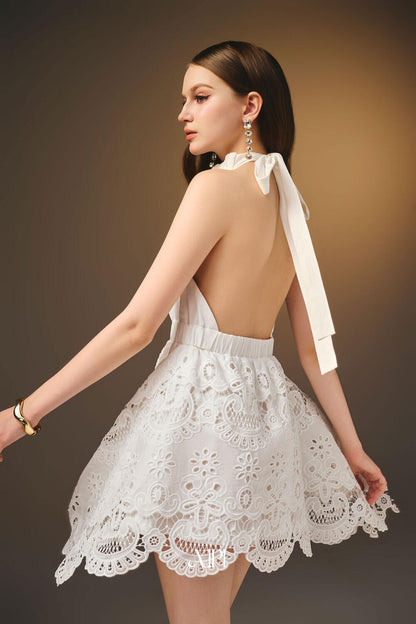 XIPI Shelia White Dress