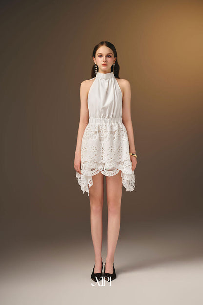 XIPI Shelia White Dress